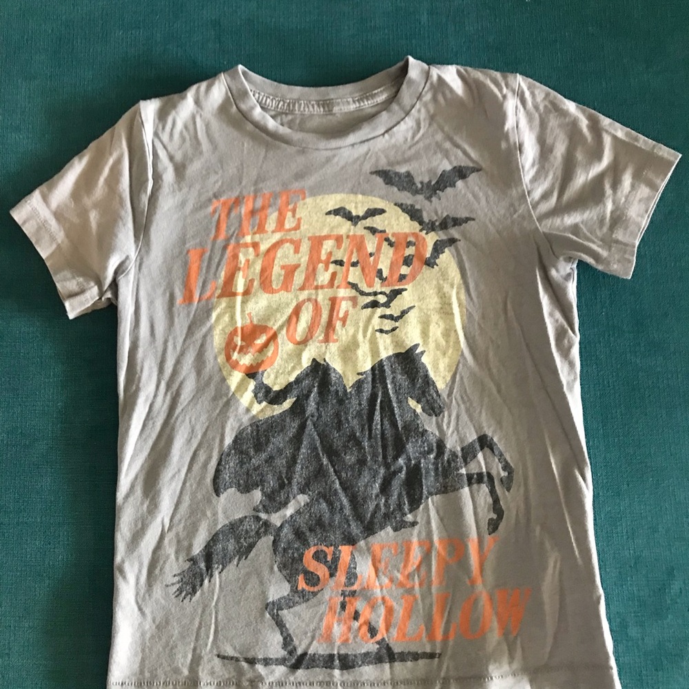 Kids' Gray 'The Legend of Sleepy Hollow' Graphic Tee Size 6/7
